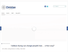 Tablet Screenshot of christianmackin.com